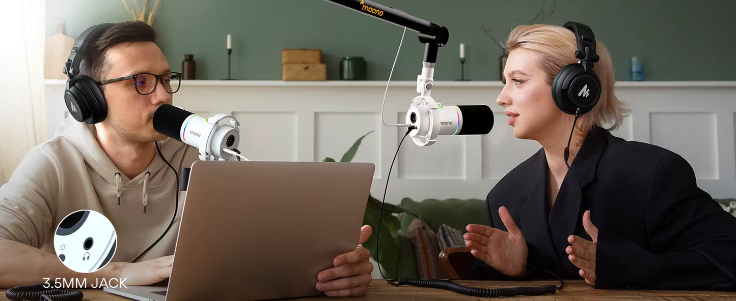 Microphone de jeu PD200X RGB