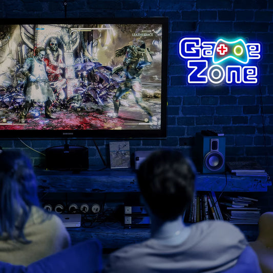 Enseigne Néon Game Zone Lumière LED